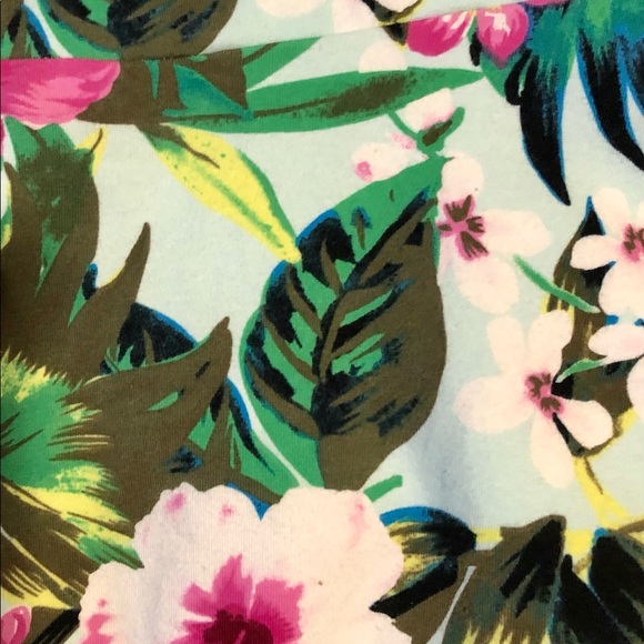 Express Strapless Peplum Top Small - Picture 2 of 5